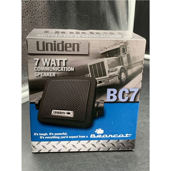 Uniden 7w Communication Speaker BC7