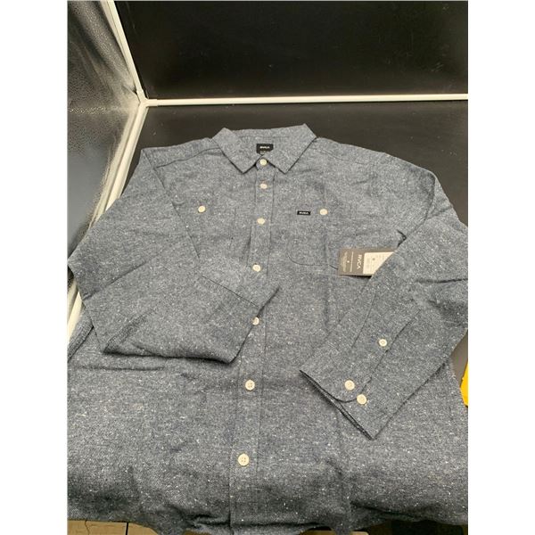 RVCA Harvest Neps Flannel Button-up (XL)