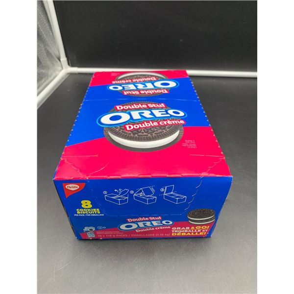Oreo Double Stuf Chocolate Sandwich Cookies (10 x 116g)