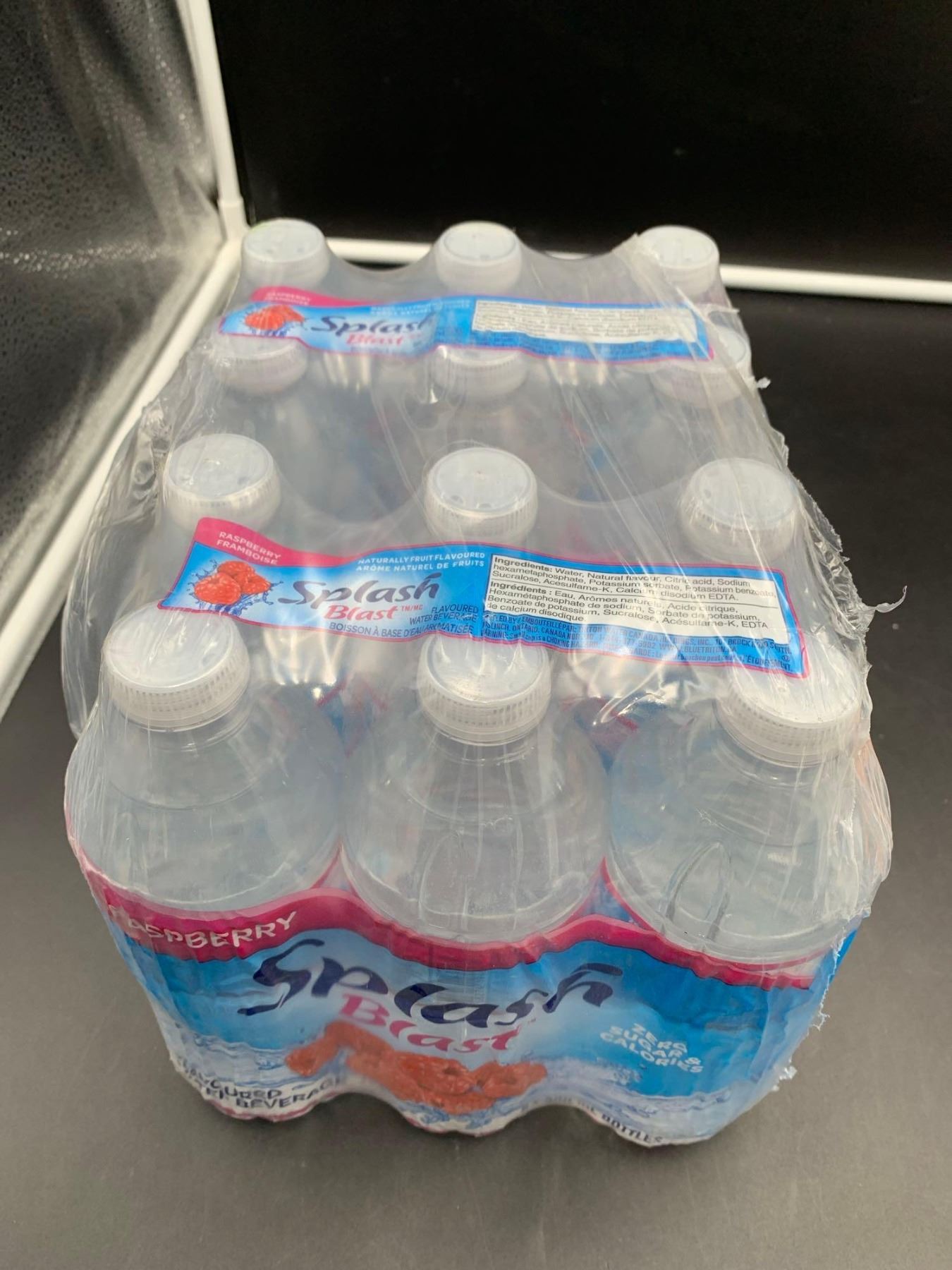 Splash Blast Raspberry Flavored Water Beverage (12 x 500ml)
