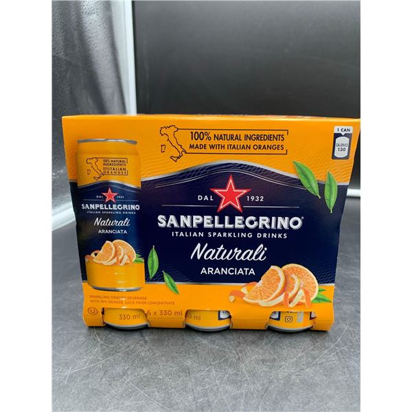 San Pellegrino Italian Sparkling Drinks-Sparkling Oange Beverage (6 x 330 ml)