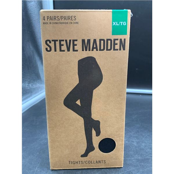 Steve Madden 4 Pairs Tights (XL)
