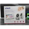 Image 1 : VTech 2 Camera Video Monitor with wide-angle Lens and Standard Lens