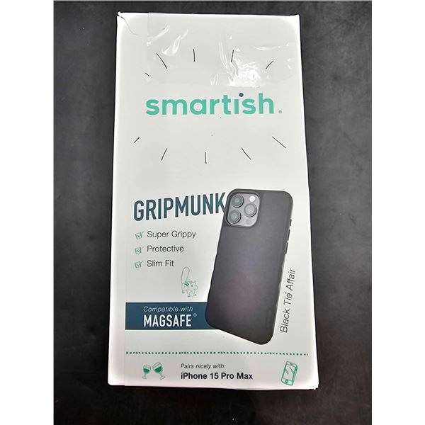 Smartish Gripmunk Super Grippy Protective Slim Fit Phone Case, Compatible with magsafe