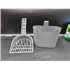 Image 1 : Cat Litter Scoop and Holder