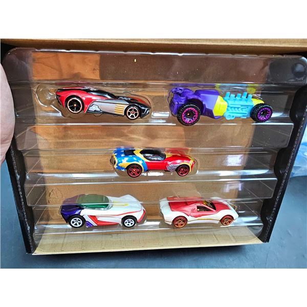 Lot of 5 DC Hot Wheels Character Cars