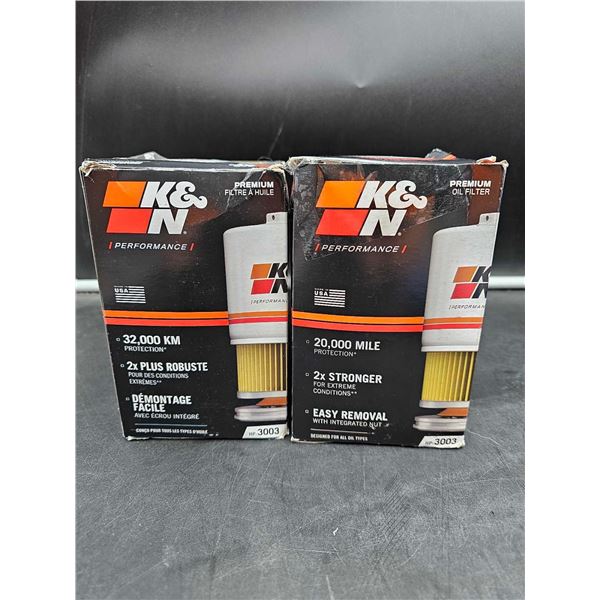 K&N Premium Oil Filter (2ct)