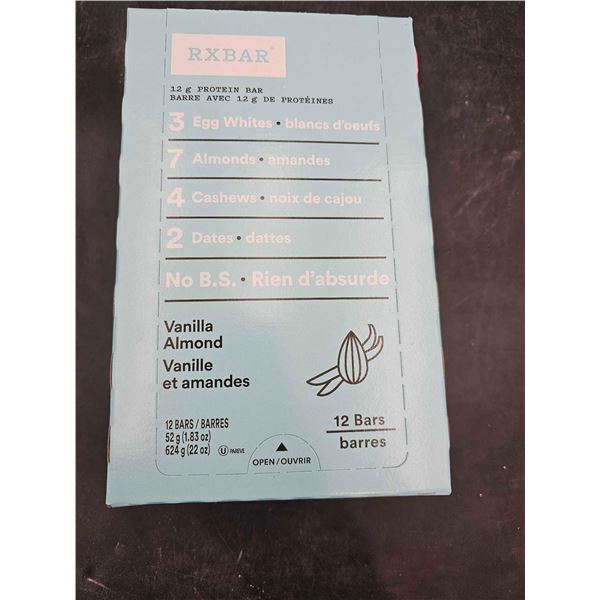 RXBar Vanilla Almond Protein Bars (12 x 52g)