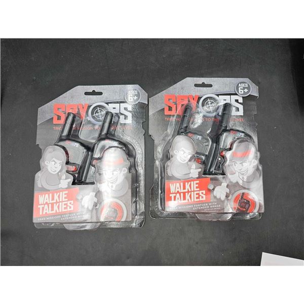 Spy Ops Walkie Talkies (2sets)