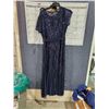 Image 2 : R&M Richards Sequin Navy Dress (16w)