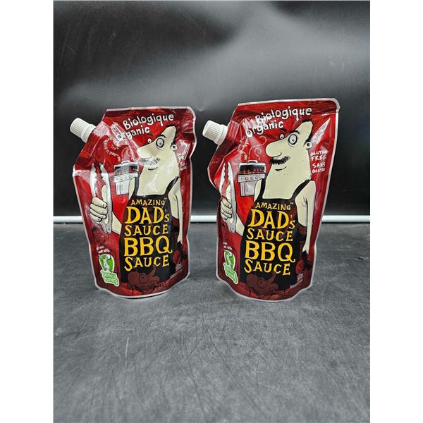 Organic Gluten Free Amazing Dad's BBQ Sauce (2 x 500ml)