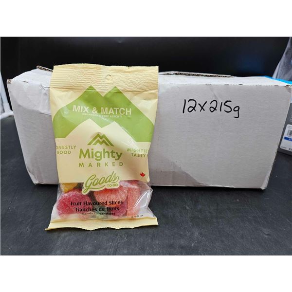 Mighty Marked Goods Fruit Flavoured Slices (12 x 215g)