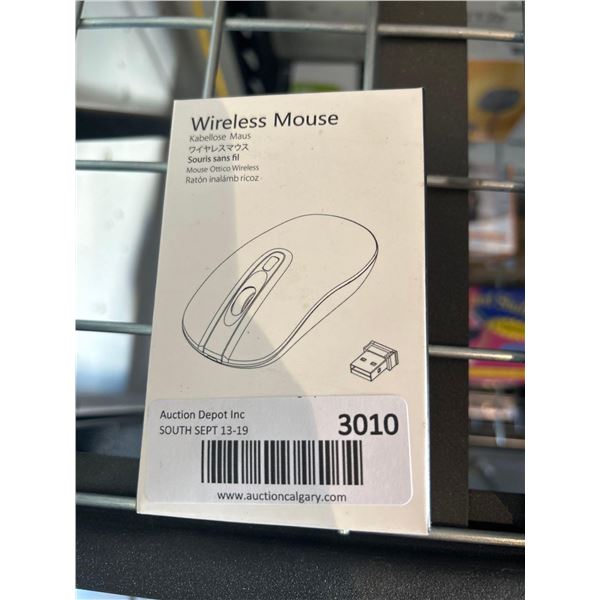 Wireless optical computer mouse