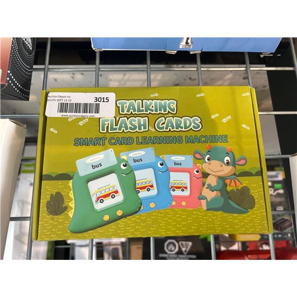 Talking educational childrens flash cards