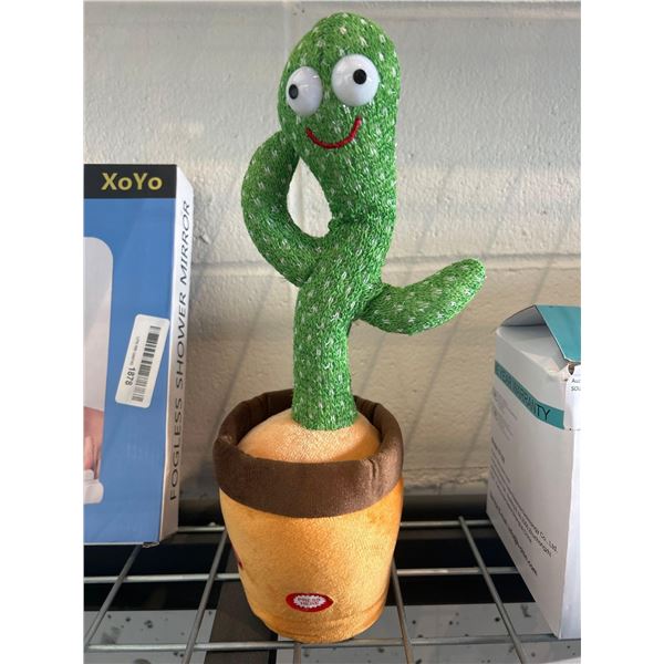 Singing and dancing cactus toy