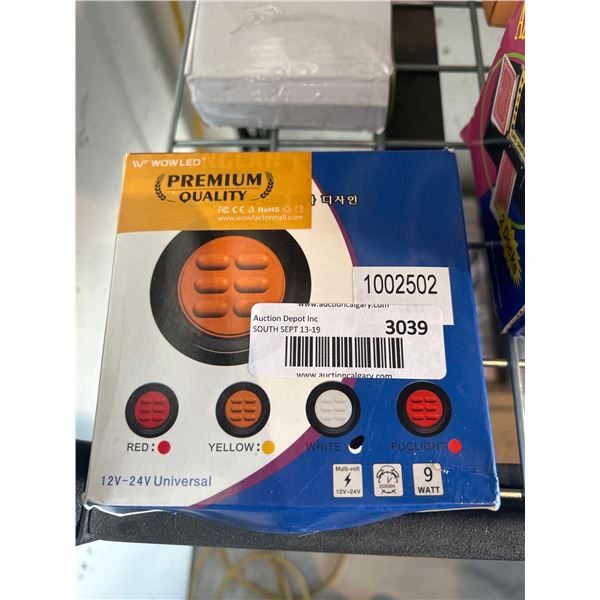 Wow LED premium quality 12V-24V universal trailer lights