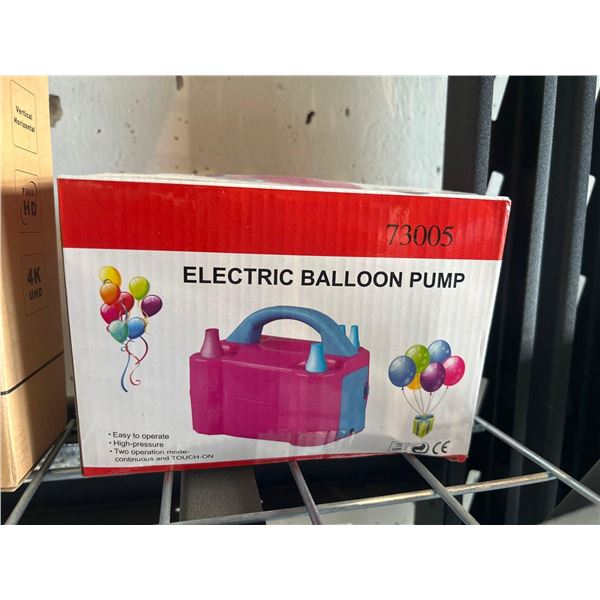 Electric balloon pump
