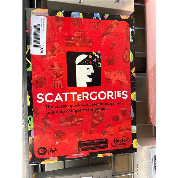 Scattergories classic quick wit categories game