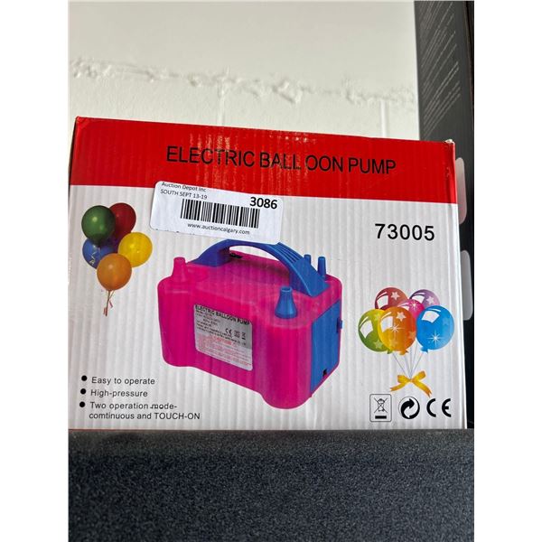 Electric balloon pump