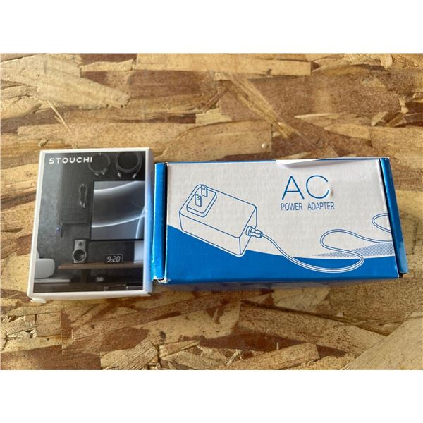 Lot of Stouchi slim HDMI cables and AC power adapter