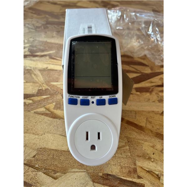 In home power consumption meter for appliance power consumption testing