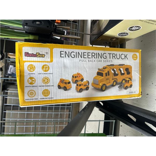 GarboStar engineering truck toy set