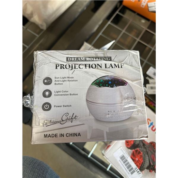 Dream rotating projection night lamp