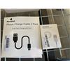 Image 1 : Lot of Naoelii phone charging cables and magnetic charging cable for smart watches