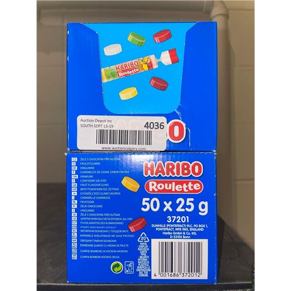 Haribo Roulette Candy 100 x 25g