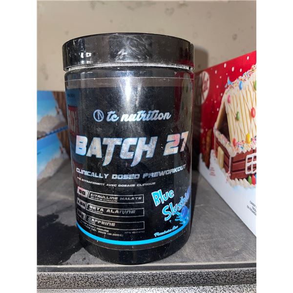 Batch 27 Blue Slushie Pre-Workout Formula 350g