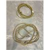 Image 1 : Lot of 2 Yellow Industrial Extension Cords