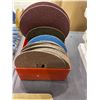 Image 3 : Lot of Sanding Pads, Sand Paper Strips and Metal Wire Wheels