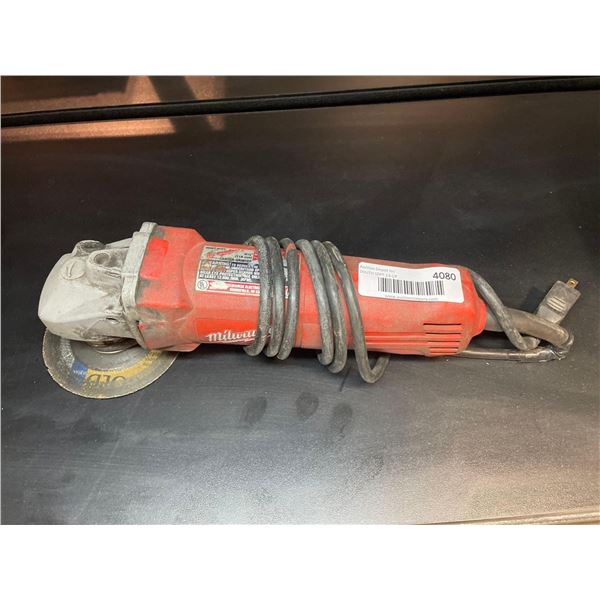 Heavy Duty Milwaukee Corded Grinder 4 1/2"