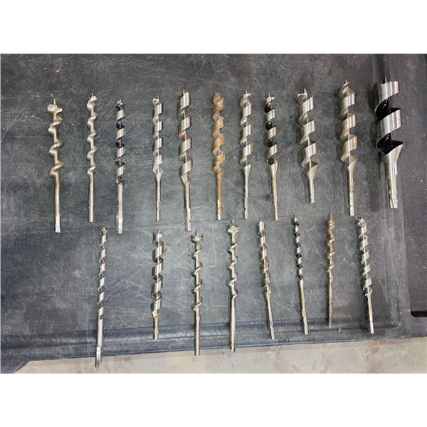 Lot of 19 Heavy Duty Drill Bits