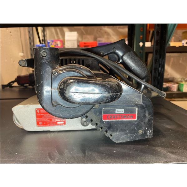 Craftsman 4" Dustless Belt Sander