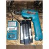Image 1 : Makita Cordless Driver Drill Model 6012HD with 3 Batteries and Charging Stand