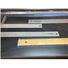 Image 2 : Assorted lot of Measuring Sticks, Squares and Caliper