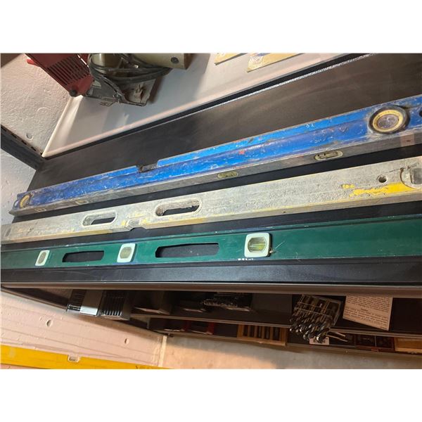 Lot of 3 Large Construction Grade Levels