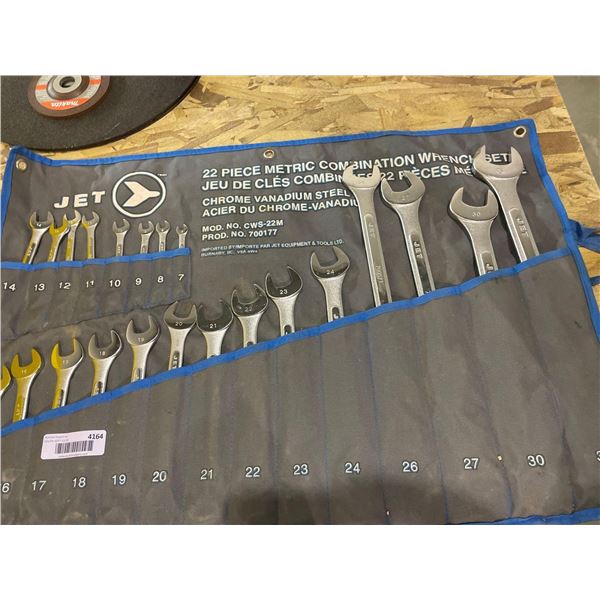 22 Piece Metric Combonation Wrench Set
