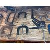 Image 2 : Assorted Lot of C Clamps and Grips