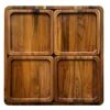 Image 1 : Teak Haus 5 Piece Serving Trays