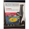 Image 2 : BLACK+DECKER® 2-Speed Immersion Blender, Black, HB2402BC