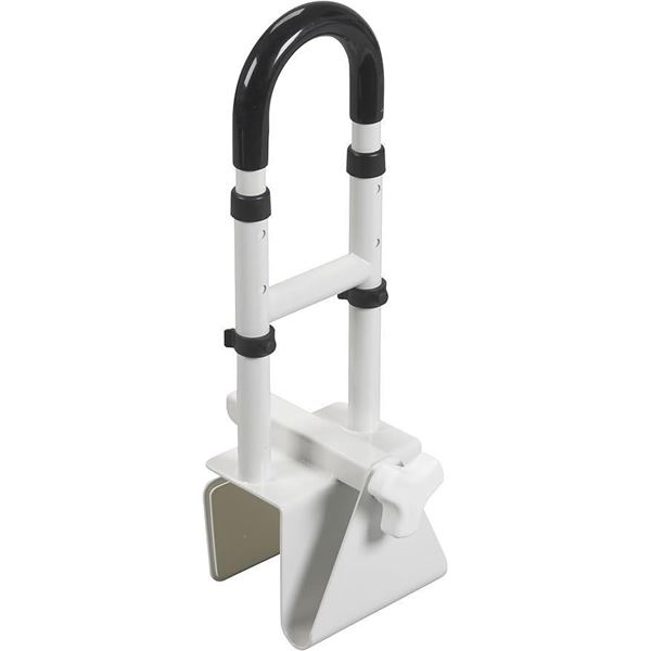 Adjustable Height Bathtub Grab Bar Safety Rail