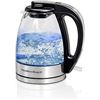 Image 1 : Hamilton Beach Glass Electric Tea Kettle, Water Boiler & Heater, 1 L, Cordless, LED Indicator, Auto-