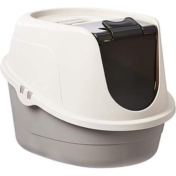 Amazon Basics No-Mess Hooded Cat Litter Box