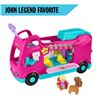 Image 1 : Fisher-Price Little People Barbie Little Dream Camper Rv Playset With Music Lights & 2 Figures