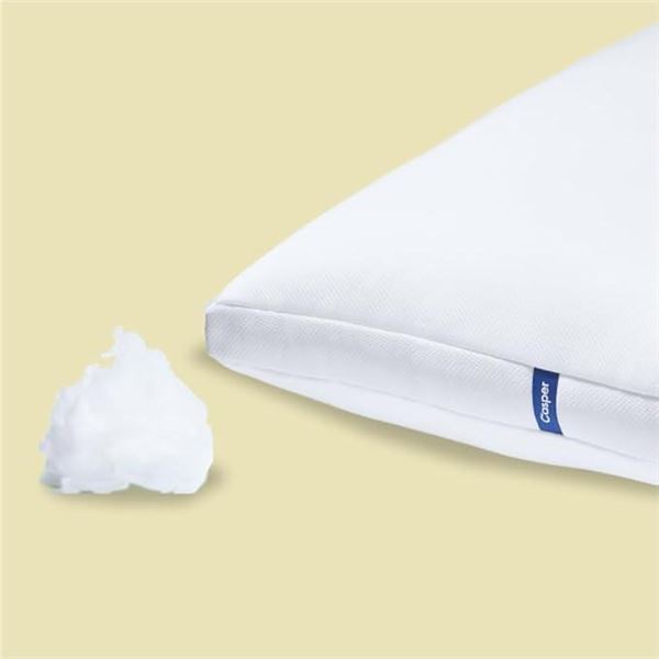 Casper Sleep Essential Cooling Pillow, Standard, White