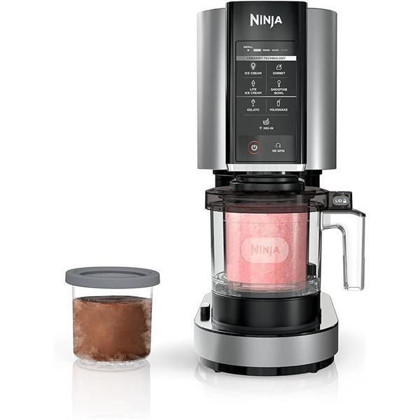 Ninja NC301 CREAMi Ice Cream Maker, for Gelato, Mix-ins, Milkshakes, Sorbet, Smoothie Bowls & More, 