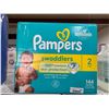 Image 1 : Pampers Swaddlers Size 2 12-18lb   144 Diapers