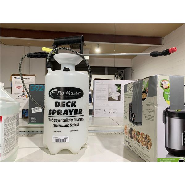 Flo Master Deck Sprayer Model 2202CSS 7.6L